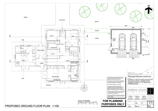 Pump house at Glanrhyd, SA62 5TG