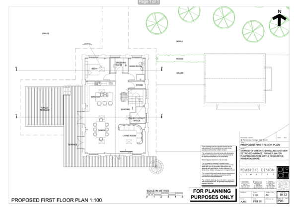 Pump house at Glanrhyd, SA62 5TG