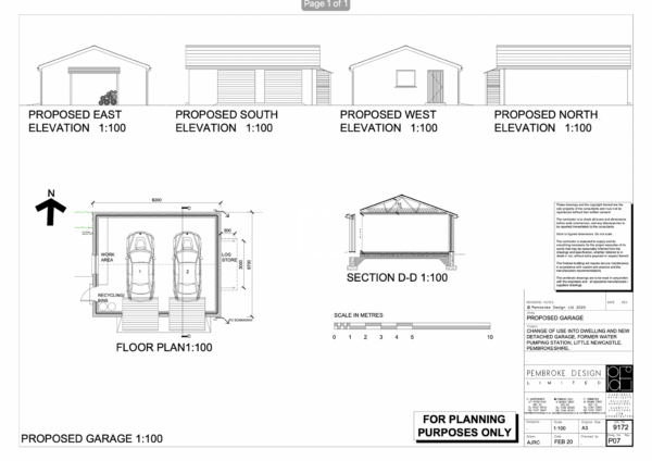 Pump house at Glanrhyd, SA62 5TG